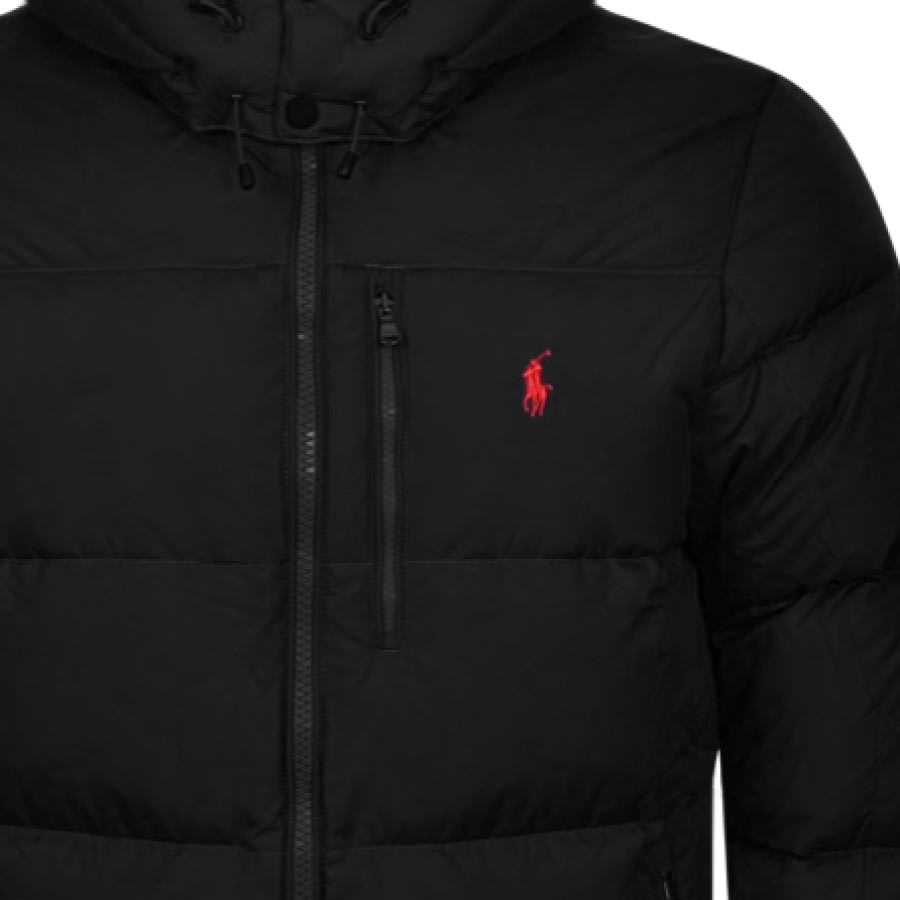 Alternative Image for ProductRalph Lauren Bomber Down Jacket Black3